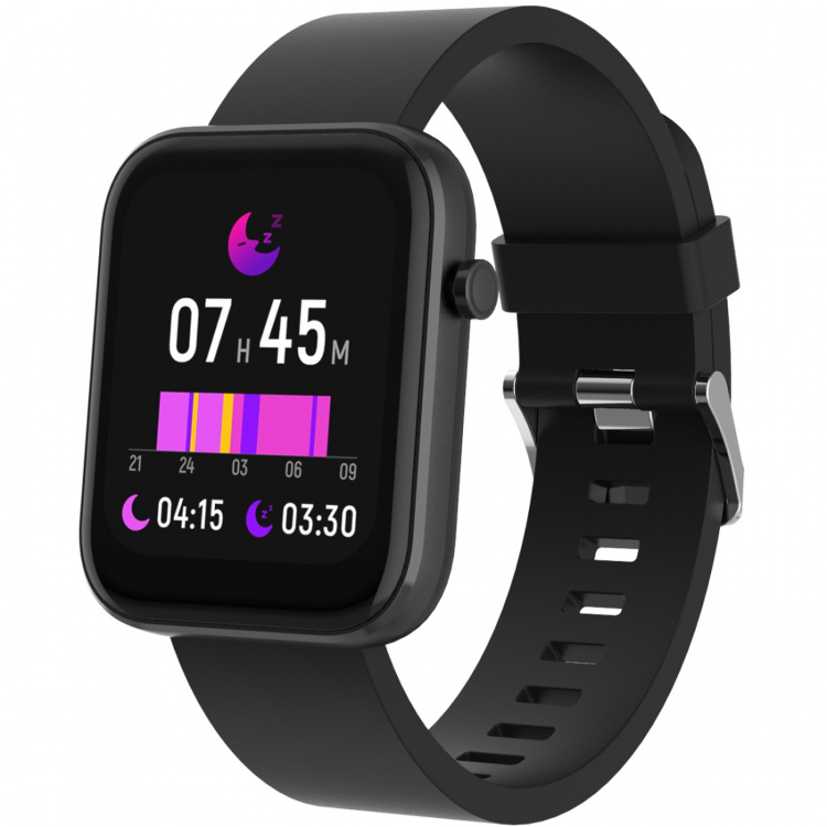 DENVER Bluetooth smartwatch with heart rate sensor, blood pressure and blood oxygen monitor DENVER Bluetooth smartwatch with heart rate sensor, blood pressure and blood oxygen monitor