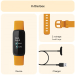 Fitbit Inspire 3, Black/Morning Glow Fitbit Inspire 3, Black/Morning Glow