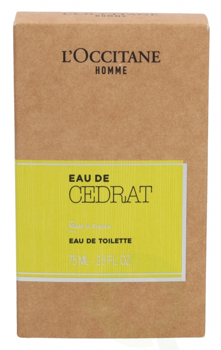 L\'Occitane Homme Cedrat Edt Spray 75 ml
