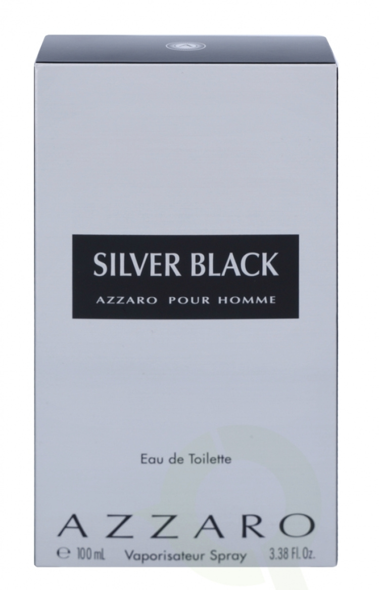Azzaro Silver Black Edt Spray Pour Homme 100 ml