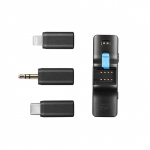 BOYA Wireless Microphone System BOYALINK X2, 3.5mm, Lightning & USB-C