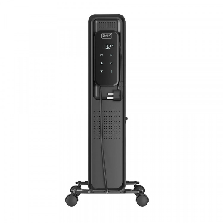BLACK+DECKER Oil Heater Digital 2500W Black