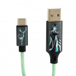 Harry Potter USB A to C Light-Up 1,2m Patronus Harry Potter USB A to C Light-Up 1,2m Patronus