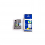 Brother Tape TZE-223 9mm Blue on White Brother Tape TZE-223 9mm Blue on White