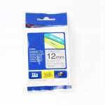 Brother Tape TZE-M931 12mm Svart på Matt Silver Brother Tape TZE-M931 12mm Svart på Matt Silver