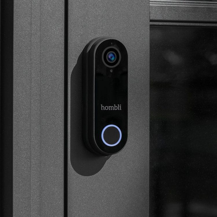 Hombli Smart Doorbell Pack Black Hombli Smart Doorbell Pack Black
