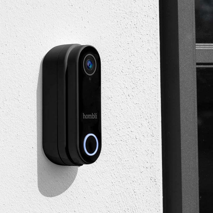 Hombli Smart Doorbell Pack Black Hombli Smart Doorbell Pack Black