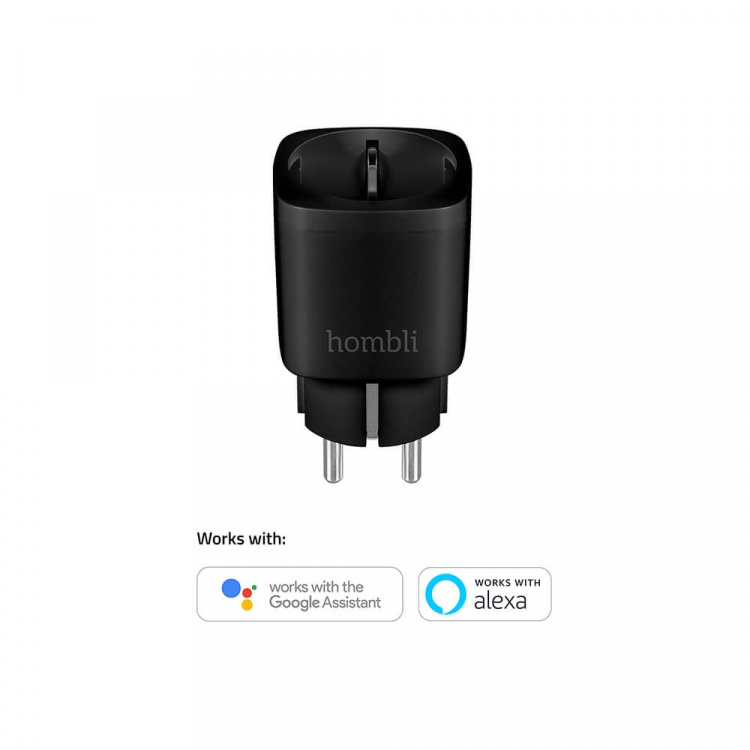 Hombli EU Smart Plug Promo Pack 2+1 Black
