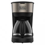 BLACK+DECKER Coffee Maker 600W 6 Cups BLACK+DECKER Coffee Maker 600W 6 Cups