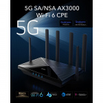 CUDY 5G Router P5 Rel 16 AX3000 Gigabit Dual-SIM