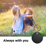 Elago Case with Key Chain for AirTag Black Elago Case with Key Chain for AirTag Black