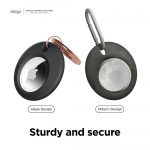 Elago Case with Key Chain for AirTag Black Elago Case with Key Chain for AirTag Black
