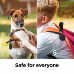 Elago Case with Key Chain for AirTag Black Elago Case with Key Chain for AirTag Black