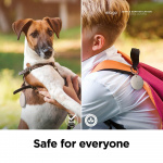 Elago Case with Key Chain for AirTag Light Gray Elago Case with Key Chain for AirTag Light Gray