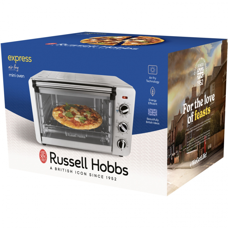 Russell Hobbs Miniugn med luftfritös inbyggd 26680-56 Express Air Fry Mini Oven Russell Hobbs Miniugn med luftfritös inbyggd 26680-56 Express Air Fry Mini Oven