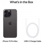 Apple iPhone 15 Pro Max 256GB Black Titanium Apple iPhone 15 Pro Max 256GB Black Titanium