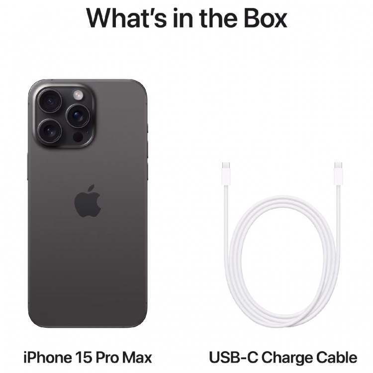 Apple iPhone 15 Pro Max 256GB Black Titanium Apple iPhone 15 Pro Max 256GB Black Titanium