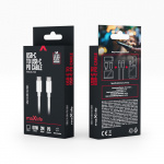 Maxlife MXUC-05 Charging cable USB-C - USB-C, 2m 60W, white Maxlife MXUC-05 Charging cable USB-C - USB-C, 2m 60W, white