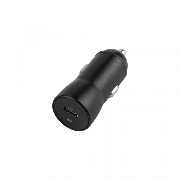 Maxlife MXCC-04 PD QC Car Charger 1x USB-C 20W, Black