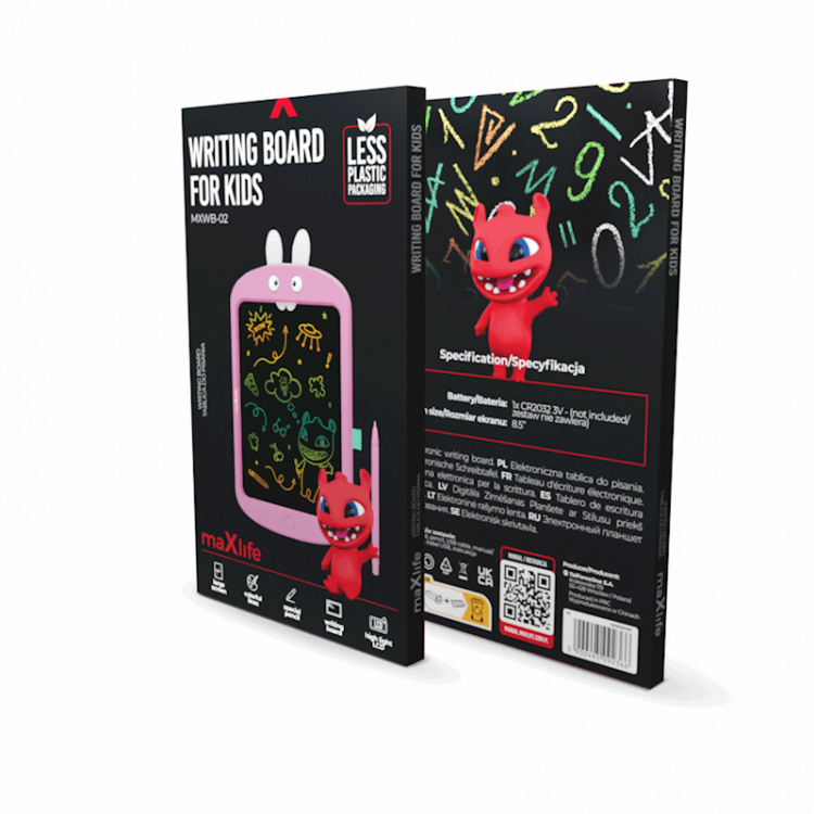 Maxlife MXWB-02 - Drawing board, pink Maxlife MXWB-02 - Drawing board, pink