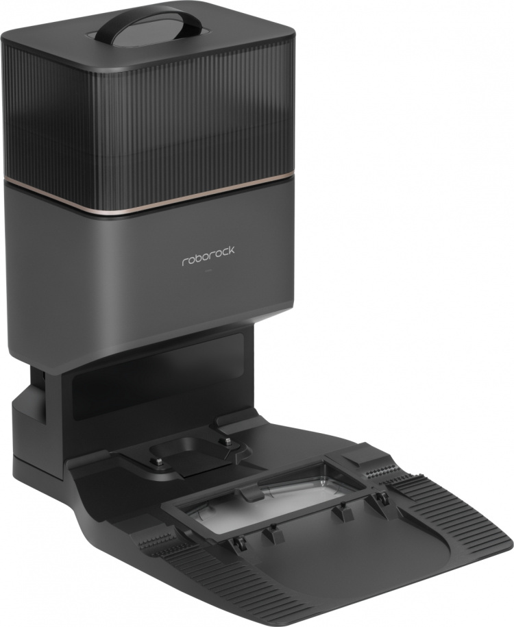 Roborock S8+ robot vacuum cleaner, black