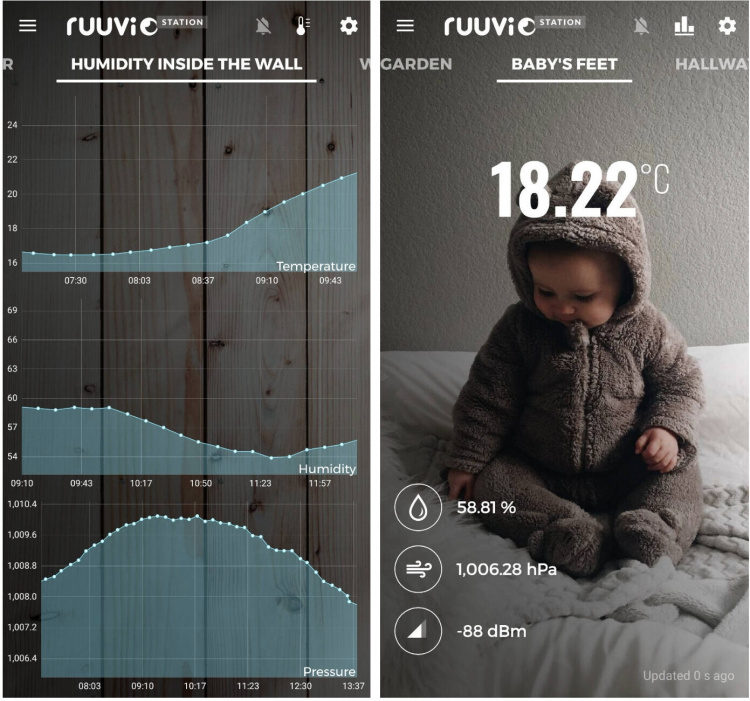 RuuviTag - Multifunktionell Bluetooth-sensor
