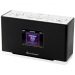 Soundmaster UR240SW DAB+/FM radio med snabbval och klockradio-funktion