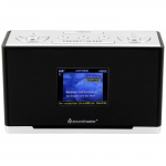 Soundmaster UR240SW DAB+/FM radio med snabbval och klockradio-funktion