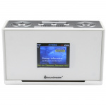 Soundmaster UR240SW DAB+/FM radio med snabbval och klockradio-funktion Soundmaster UR240SW DAB+/FM radio med snabbval och klockradio-funktion
