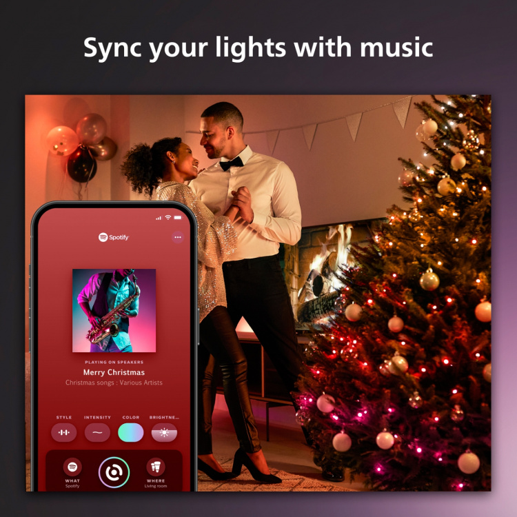 Philips Hue Festavia ljusslinga Inom-/utomhus 250 LED 20m