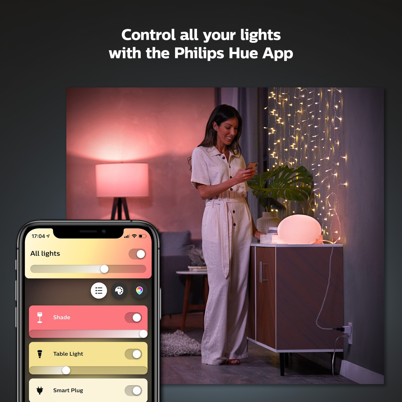 Philips HUE Smart Plug EU (Type F) - Philips HUE Smart Plug EU (Type F),  sans Fil, Intérieur, Blanc, IP20, 51 mm, 84 mm