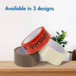 LogiLink Packtejp Tyst 48 mm x 66 m Transparent 6-pack