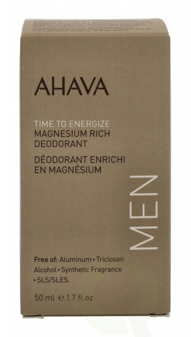 Ahava Men Roll-On Magnesium Rich Deodorant 50 ml