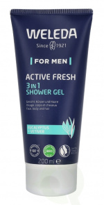 Weleda Men Active Fresh Invigorating Shower Gel 200 ml