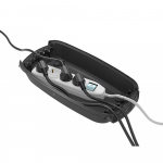 D-LINE Outdoor Cable Box Weatherproof Black D-LINE Outdoor Cable Box Weatherproof Black