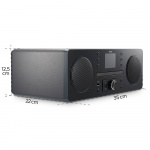 Hama Radio FM/DAB+/CD/BT DR1560CBT Black