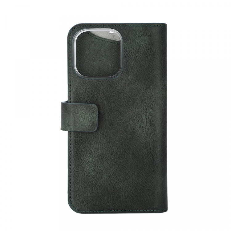 Onsala Wallet Case Eco 2 Card Slots MagSeries Dark Green - iPhone 15 Pro