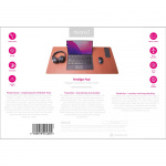 Desire2 Desk Mat Brown Vegan Leather 400x900mm Desire2 Desk Mat Brown Vegan Leather 400x900mm