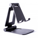 Desire2 Folding Phone Holder Aluminium Black