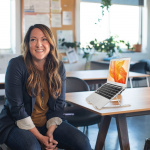 Desire2 Foldable Laptop Stand X shaped Aluminium Silver