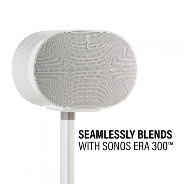 SANUS Floor Stand for Sonos ERA 300 Pair White SANUS Floor Stand for Sonos ERA 300 Pair White