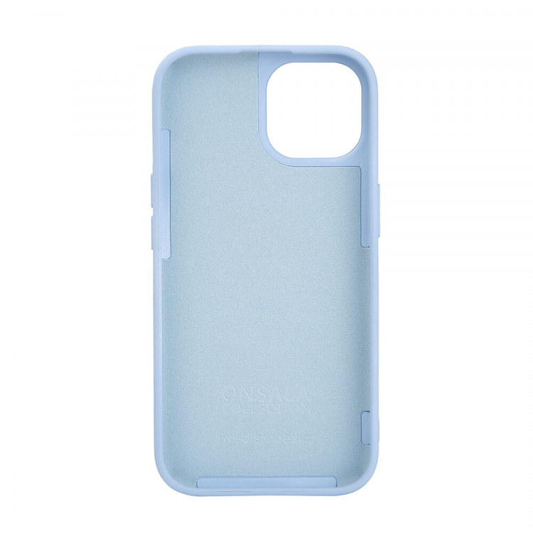Onsala Phone Case with Silicone Feel MagSeries Light Blue - iPhone 15