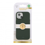 Onsala Phone Case with Silicone Feel MagSeries Olive Green - iPhone 15 Onsala Phone Case with Silicone Feel MagSeries Olive Green - iPhone 15