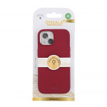 Onsala Phone Case with Silicone Feel MagSeries Deep Red - iPhone 15