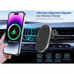 Gear MagSerie Phone Holder Airwent MagSafe Charge 15W Wireless