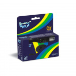 GT COMPANY Single Use Camera with Flash, 27 Exposures