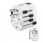 Hama World Travel Adapter Pro EU-WORLD 3-pin Hama World Travel Adapter Pro EU-WORLD 3-pin