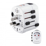 Hama World Travel Adapter Pro EU-WORLD 3-pin Hama World Travel Adapter Pro EU-WORLD 3-pin