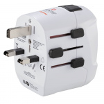 Hama World Travel Adapter Pro Light USB 3-pin Hama World Travel Adapter Pro Light USB 3-pin