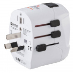 Hama World Travel Adapter Pro Light USB 3-pin Hama World Travel Adapter Pro Light USB 3-pin